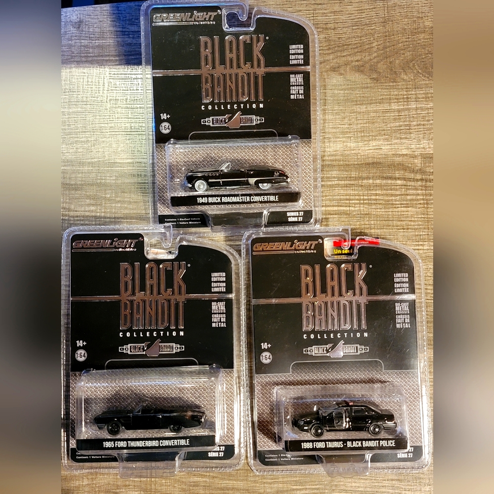 GREENLIGHT LIMITED EDITION BLACK BANDIT COLLECTION SERIES 27